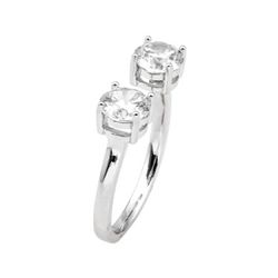 Anillo Plata Mujer R16755 Circonitas
