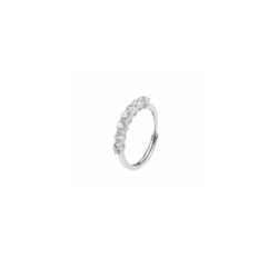 Anillo Plata Mujer R22900 Regulable C. Circonitas