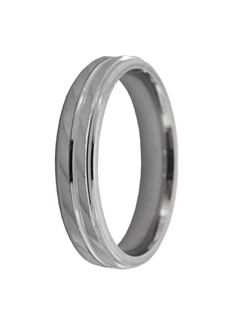 Anillo Plata PALI116/08 Doble Hendidura