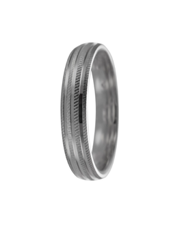 Anillo Plata PALI12/08 Acabado Mate Brilloso