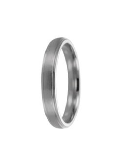 Anillo Plata PALI19/08 Acabado Liso Satinado