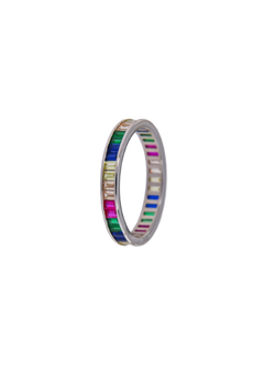 Anillo Plata PALI316/10 Circonitas Multicolor