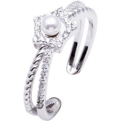 Anillo Plata R22257-11 Estrella Con Circonitas