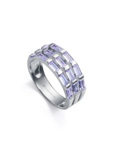 Anillo Plata Viceroy 9151A012-30 Triple Aro Circonitas