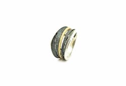 Anillo Plata Y Oro Arior Bori 3681068XU