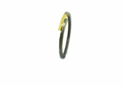 Anillo Plata Y Oro Arior Dual Con Diamante 3681062XU