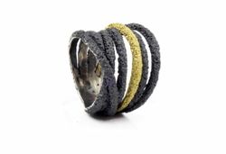Anillo Plata Y Oro Arior Grande Sira 3681019XU
