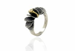 Anillo Plata Y Oro Arior Indra II Con Diamante 3681028XU