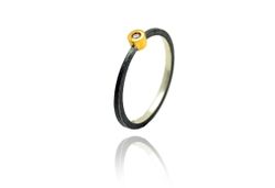 Anillo Plata Y Oro Arior Nil Con Diamante 3680941XU