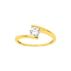 Anillo Solitario Oro 18krs Argyor MRM Mujer (18)1.045.Z0 Circonita