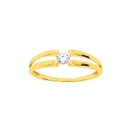 Anillo Solitario Oro 18krs Argyor MRM Mujer (18)1.077.Z0 Circonita