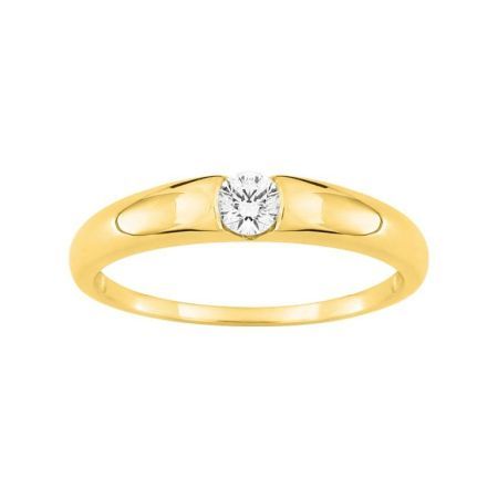 Anillo Solitario Oro 18krs Argyor MRM Mujer (18)1.081.Z0 Circonita