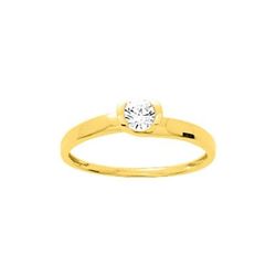 Anillo Solitario Oro 18krs Argyor MRM Mujer (18)1.087.Z0 Circonita