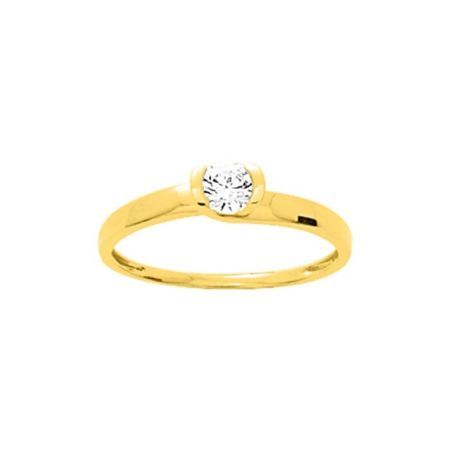 Anillo Solitario Oro 18krs Argyor MRM Mujer (18)1.087.Z0 Circonita