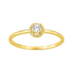 Anillo Solitario Oro 18krs Argyor MRM Mujer (18)1.7781.30 Diamantes Laboratorio 0,10 ct SYN F-VS