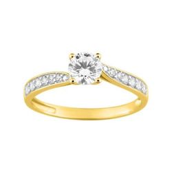Anillo Solitario Oro 18kts Argyor MRM (18)08SI22BZ Circonita