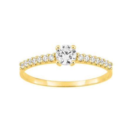 Anillo Solitario Oro 18kts Argyor MRM  (18)1.137.Z0  Circonitas