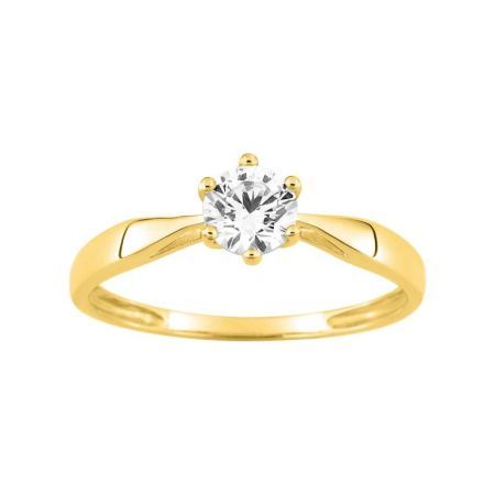 Anillo Solitario Oro 18kts Argyor MRM  (18)1.642.Z0 Circonita