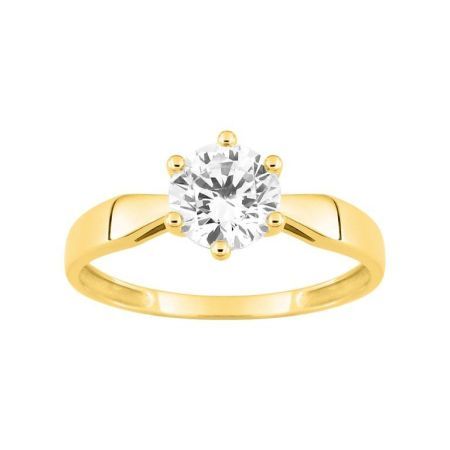 Anillo Solitario Oro 18kts Argyor MRM  (18)1.644.Z0 Circonita