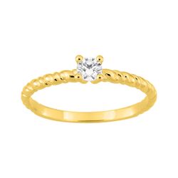 Anillo Solitario Oro 18kts Argyor MRM (18)1.7707.30 Diamante 0,20ct GH-P