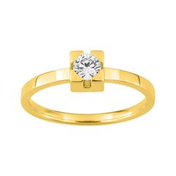 Anillo Solitario Oro 18kts Argyor MRM (18)1.7719.20 Diamante 0,30ct GH-SI
