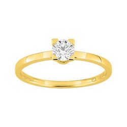 Anillo Solitario Oro 18kts Argyor MRM (18)DS1156.20 Diamante Laboratorio 0,30ct DI.SN F-VS