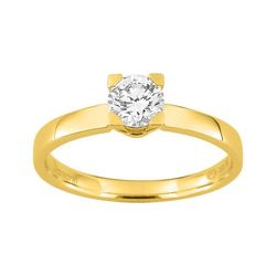 Anillo Solitario Oro 18kts Argyor MRM (18)DS1157.20 Diamante Laboratorio 0,50ct DI.SN F-VS
