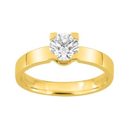 Anillo Solitario Oro 18kts Argyor MRM (18)DS1158.20 Diamante Laboratorio 0,70ct DI.SN F-VS