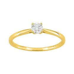 Anillo Solitario Oro 18kts Argyor MRM Mujer (18)DS1015.20 Diamante Laboratorio 0,20ct