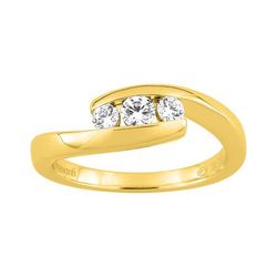 Anillo Solitario Oro 18kts Argyor MRM Mujer (18)DS1062.20 Diamantes Laboratorio 0,30ct