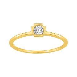 Anillo Solitario Oro 18kts Argyor MRM Mujer (18)DS1103.20 Diamante Laboratorio 0,20ct