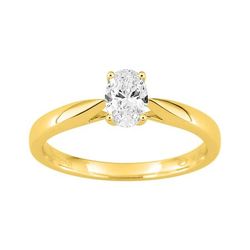 Anillo Solitario Oro 18kts Argyor MRM Mujer (18)DS1107.20 Diamante Laboratorio 0,50ct