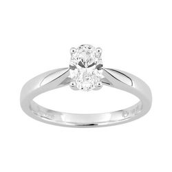 Anillo Solitario Oro Blanco 18kts Argyor MRM Mujer (18)DS1108.21 Diamante Laboratorio 0,70ct