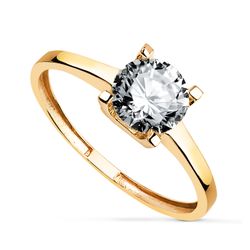 Anillo Solitario Oro 18kts P4006-2OA/10 Diamante Laboratorio 1,03ct