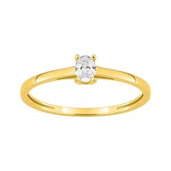 Anillo Solitario Oro 9Kts (9)9KLGD172Y Diamante Laboratorio 0,16ct