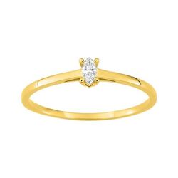 Anillo Solitario Oro 9Kts (9)9KLGD175Y Diamante Laboratorio 0,06ct