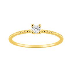 Anillo Solitario Oro 9Kts Argyor MRM (9)197700.40 Diamante 0,10ct GH-P