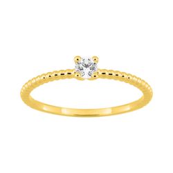 Anillo Solitario Oro 9Kts Argyor MRM (9)197701.40 Diamante 0,15ct GH-P