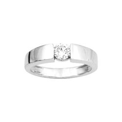 Anillo Solitario Oro Blanco 18krs Argyor MRM Mujer (18)1.037.Z1 Circonita