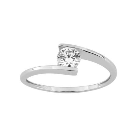 Anillo Solitario Oro Blanco 18krs Argyor MRM Mujer (18)1.045.Z1 Circonita