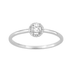 Anillo Solitario Oro Blanco 18krs Argyor MRM Mujer (18)1.7781.31 Diamantes Laboratorio 0,10 ct SYN F-VS