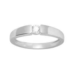 Anillo Solitario Oro Blanco 18kts Argyor MRM (18)1.033.21 Diamante Laboratorio 0,18ct GH-SI
