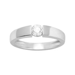 Anillo Solitario Oro Blanco 18kts Argyor MRM (18)1.035.21 Diamante Laboratorio 0,30ct GH-SI