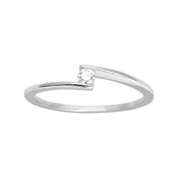 Anillo Solitario Oro Blanco 18kts Argyor MRM (18)1.039.21 Diamante Laboratorio 0,08ct GH-SI