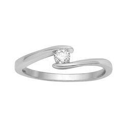 Anillo Solitario Oro Blanco 18kts Argyor MRM (18)1.066.21 Diamante Laboratorio 0,14ct GH-SI