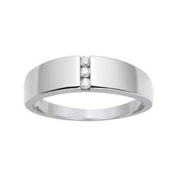 Anillo Solitario Oro Blanco 18kts Argyor MRM (18)1.1256.21 Diamantes Laboratorio 0,06ct GH-SI