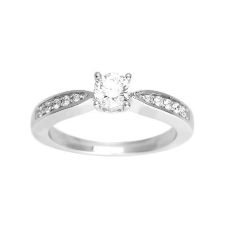 Anillo Solitario Oro Blanco 18kts Argyor MRM  (18)1.1460.Z1  Circonitas