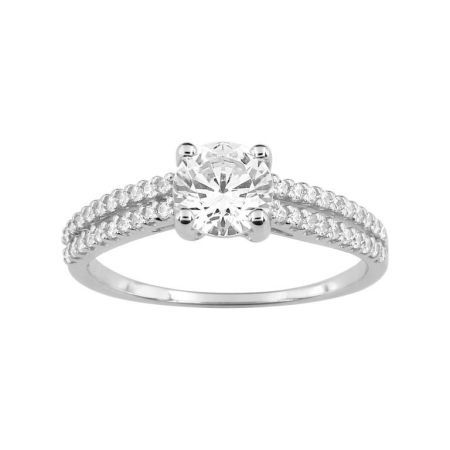 Anillo Solitario Oro Blanco 18kts Argyor MRM  (18)1.3090.Z1 Circonitas