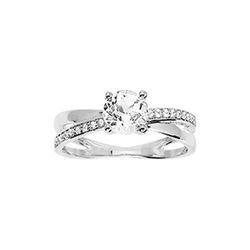 Anillo Solitario Oro Blanco 18kts Argyor MRM  (18)1.3092.Z1 Circonitas