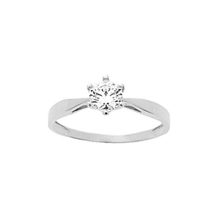 Anillo Solitario Oro Blanco 18kts Argyor MRM  (18)1.642.Z1 Circonitas